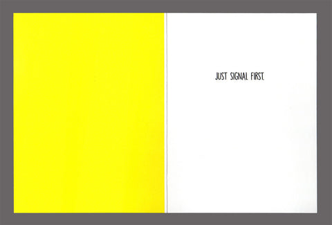When Nothing Goes Right, Go Left - Special Friendship Card, Sold In a 5 Pack