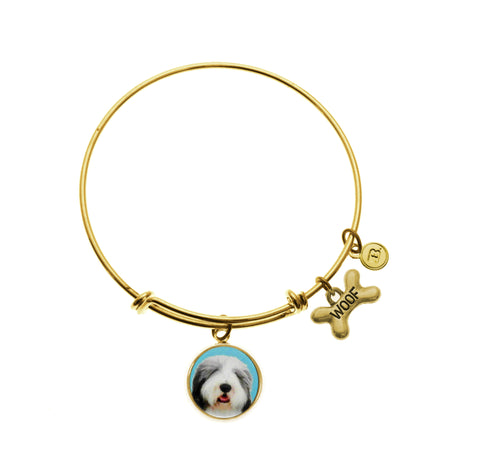 Bearded Collie Bracelet