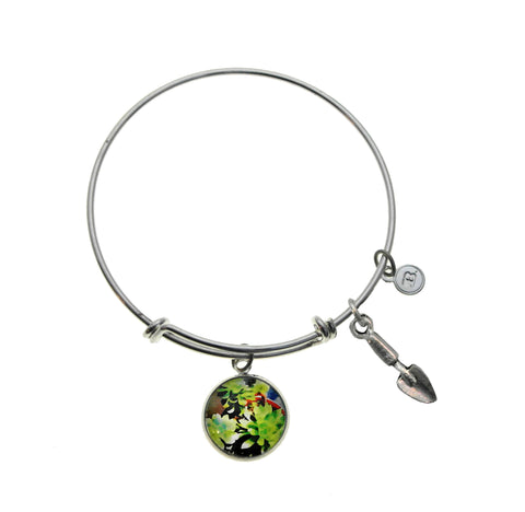 A Colorful Succulent Bracelet