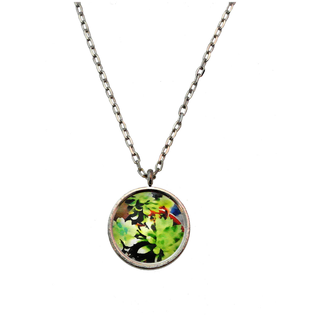 A Colorful Succulent Necklace