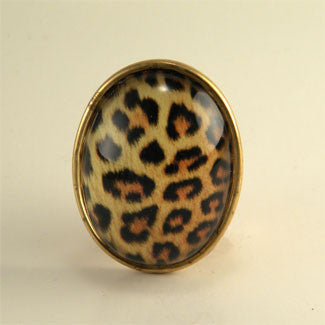 Leopard Print - Seeing Spots Big Cat African Brooch