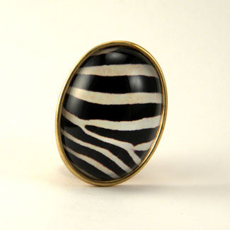 The White Stripes Zebra Brooch