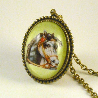 Off To The Track- Deluxe Necklace