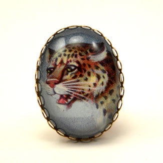 Def Leopard- Adjustable Cocktail Ring