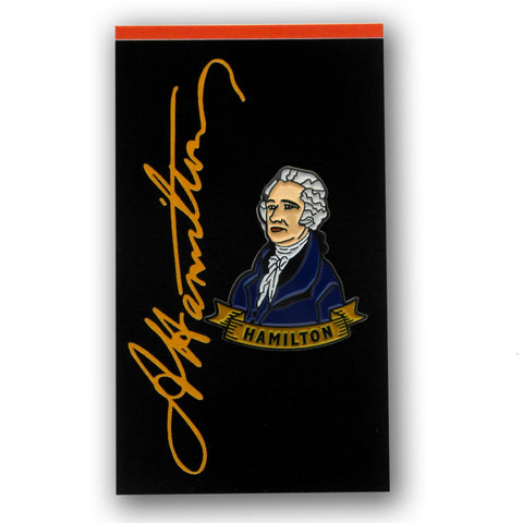Alexander Hamilton Enamel Pin