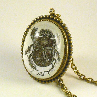 Fuzzy Wuzzy Buggy Necklace