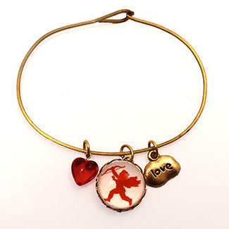 Cupid Messenger of Love Bracelet