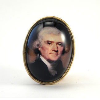 Thomas Jefferson Brooch
