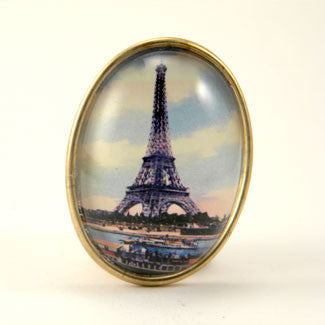 Eiffel Tower April In Paris Brooch