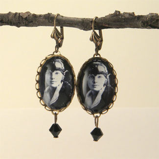 Amelia The Aviator - Amelia Earhart Earrings