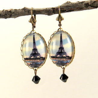 Eiffel Tower April In Paris Earrings