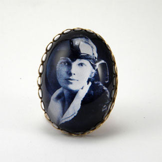 Amelia The Aviator Cocktail Ring