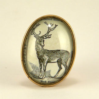 Uncle Buck Woodland Deer Brooch