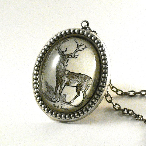 Uncle Buck Woodland Deer Necklaces