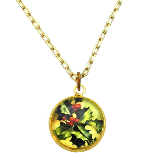 Deck The Halls Holly - A Holiday Jewelry Set Available in Two Necklace Styles
