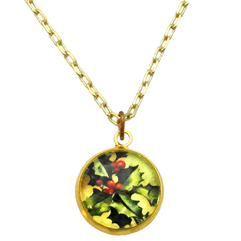 Deck The Halls Holly - A Holiday Jewelry Set Available in Two Necklace Styles