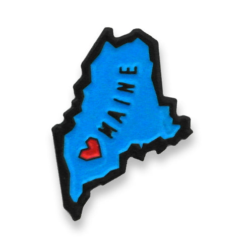 Maine State Enamel Pin
