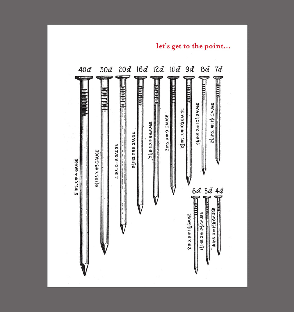 Let's Get To The Point- Special Relationship, Friendship card, Encouragement, Graduation Card, Sold In a 5 Pack