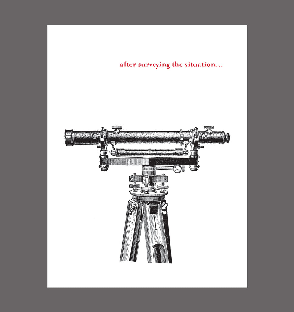 After Surveying the Situation- Special Relationship, Love Card, Sold In a 5 Pack