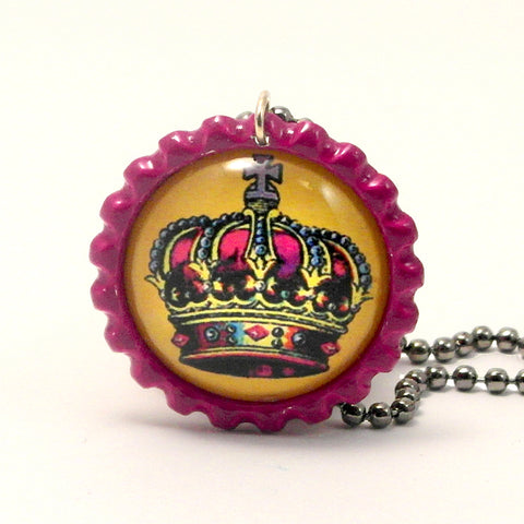 The Crown - La corona - Mexican Loteria Card Jewelry