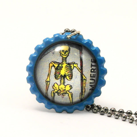 Death - La muerte - Mexican Loteria Card Jewelry