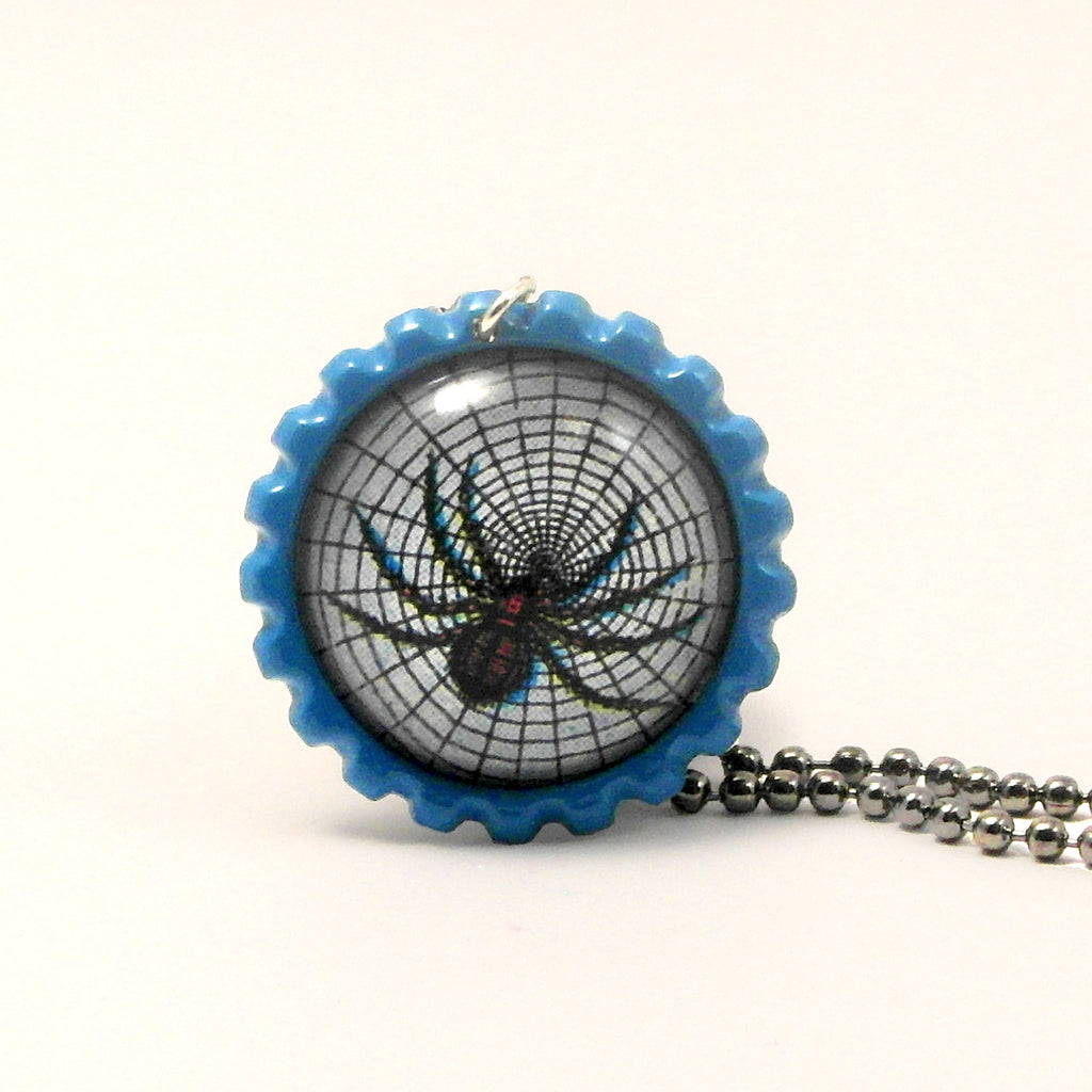 The Spider - La araña - Mexican Loteria Card Jewelry