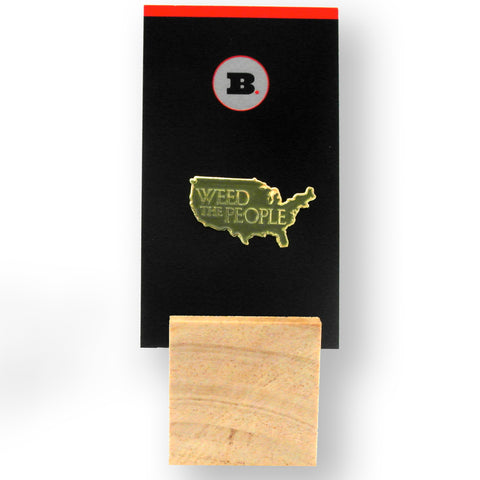Weed The People - United States of America Enamel Pin