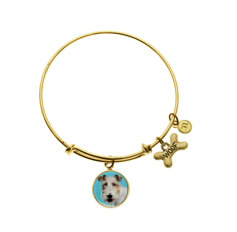 Wire Fox Terrier Bracelet