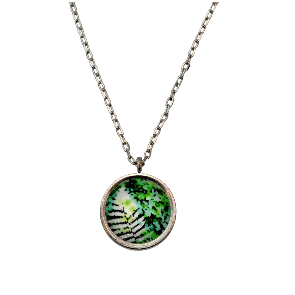 All the Greenery Fern Necklace