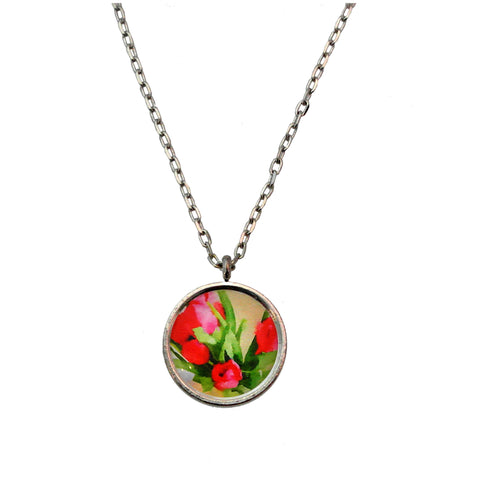 A Spring Favorite Tulips Necklace
