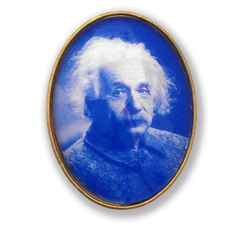 Albert Einstein Brooch
