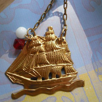 I'm Down With The Ship Necklace