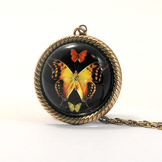 Aphrodite Butterfly Jewelry Petite Necklace