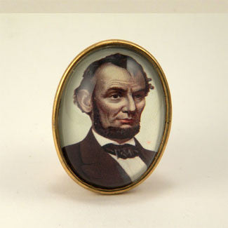 Abe's A Babe - Abraham Lincoln Brooch