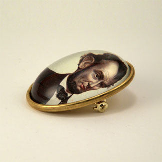 Abe's A Babe - Abraham Lincoln Brooch
