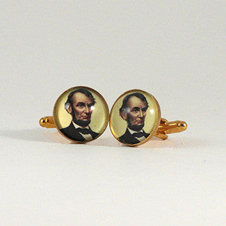 Abe's A Babe - Abraham Lincoln Presidential Cuff Links