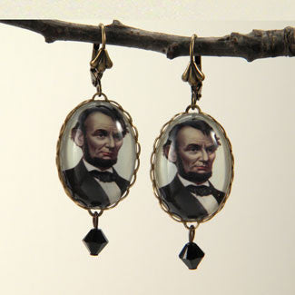 Abe The Babe - Abraham Lincoln Earrings