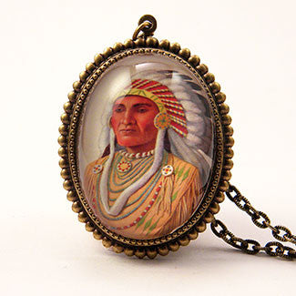 Indian Chief Deluxe Necklace