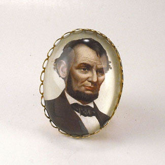 Abe's A Babe - Abraham Lincoln Cocktail Ring
