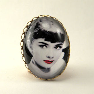 Audrey Hepburn Image Cuff Links
