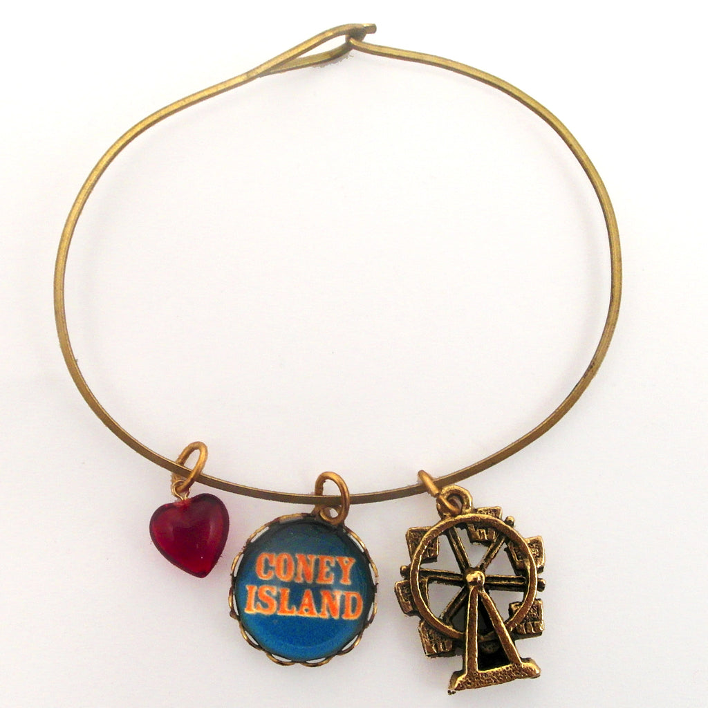 Coney Island and Ferris Wheel Bracelet or Necklace