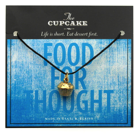 Cupcake Charm Necklace