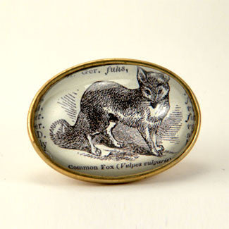 The Sly Fox Brooch  - Animals of the Woods Jewelry