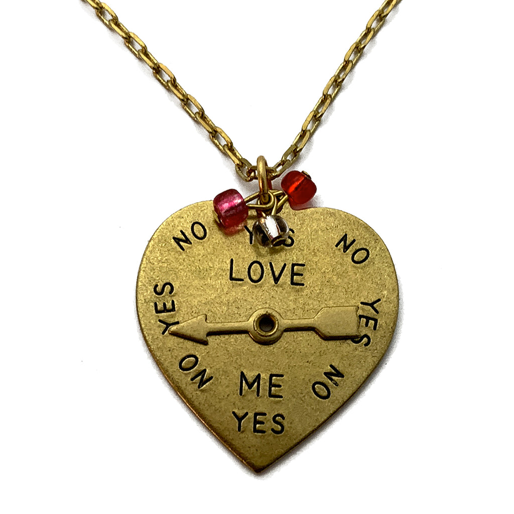 The Love-O-Meter Spinning Charm Necklace