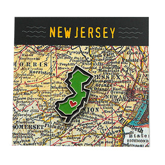 New Jersey State Enamel Pin