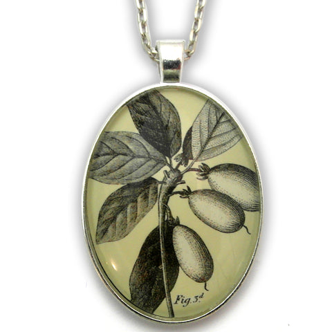 Olive You Classic Olive Botanical Flora Engraving Pendant Necklaces in Vintage or Contemporary Silver Settings