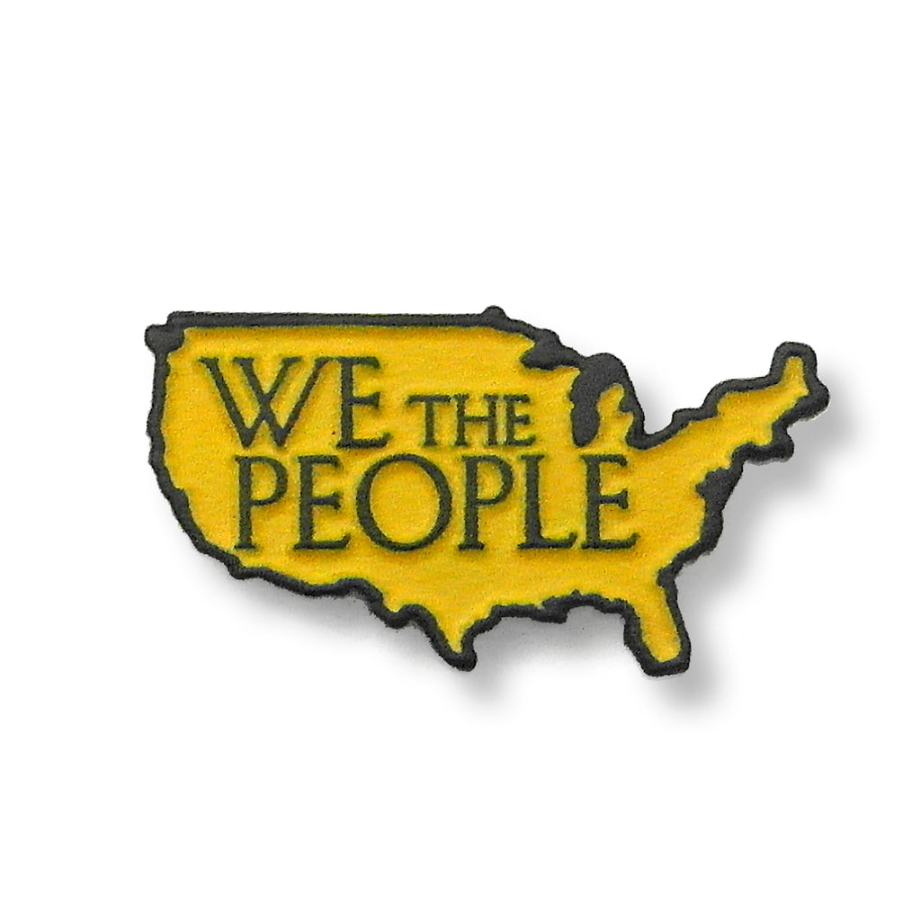 We The People United States of America Enamel Pin